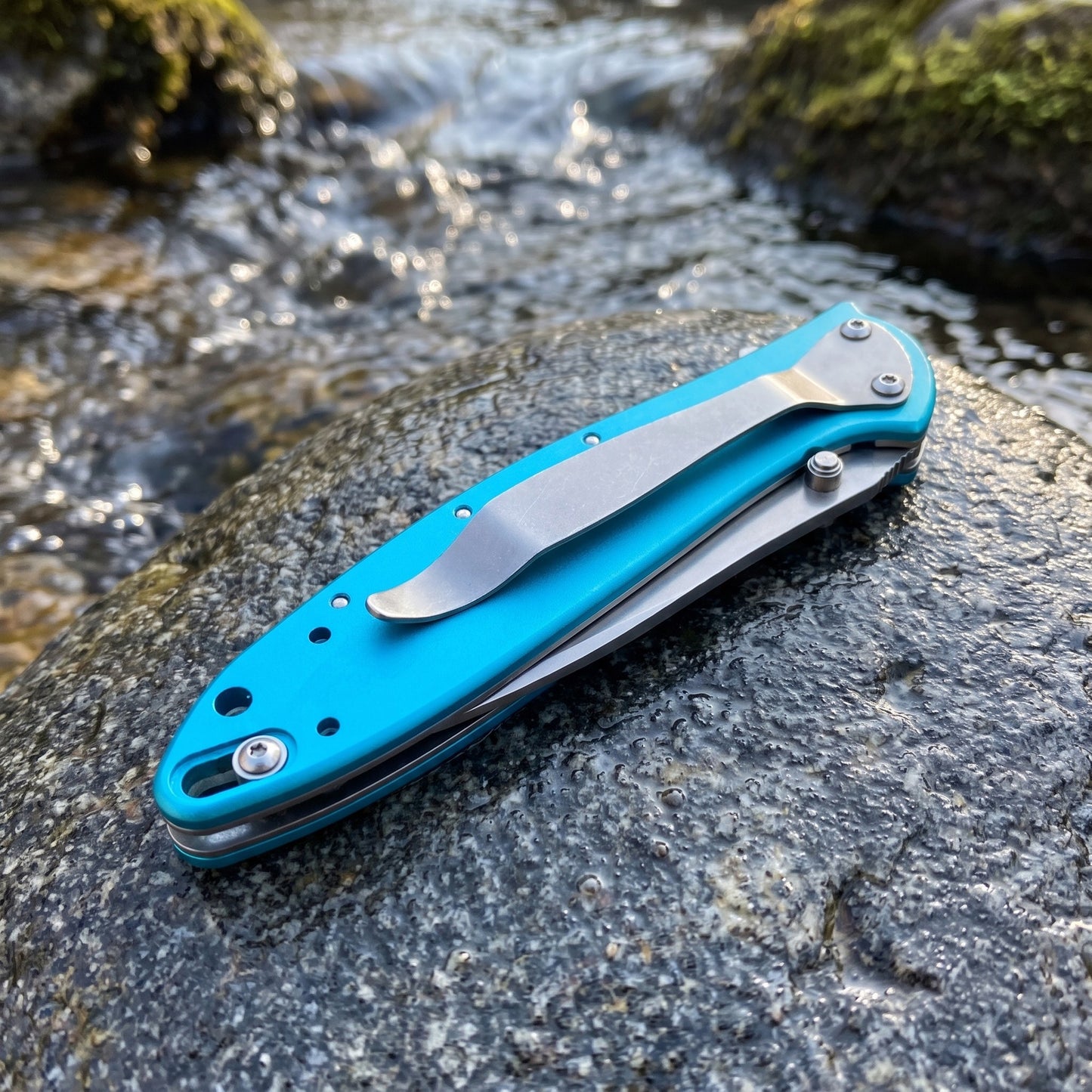 1660 Folding Pocket Knife 2.87" 8Cr13MoV Blade Flipper Opening Liner Lock Everyday Carry Utility Knife