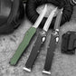 Halo V6  Single-Action OTF Automatic Knife - D2 Steel Blade T6 Aluminum Handle