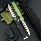 Halo V6  Single-Action OTF Automatic Knife T6 Aluminum Handle