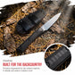 3500-10BK Fixed Blade Paring Knife with G10 Handle Black Coated 8Cr13MoV Stainless Steel Utility Fruit Knife Sheath Included