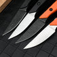 Compact Full Tang Fixed Blade EDC Knife with 8Cr13MoV Steel Blade, Ergonomic Nylon Handle & Molded Sheath for Outdoor Camping