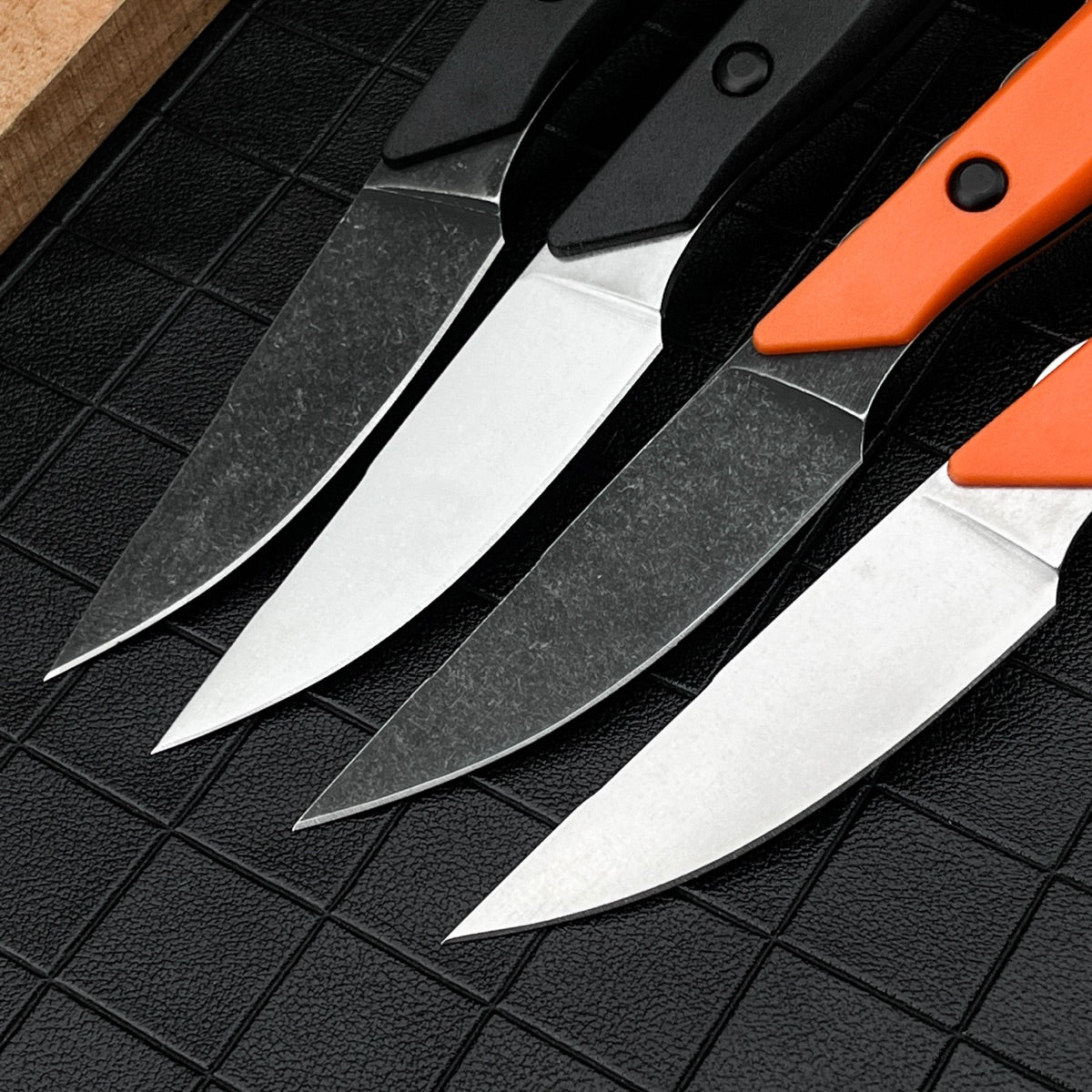 Compact Full Tang Fixed Blade EDC Knife with 8Cr13MoV Steel Blade, Ergonomic Nylon Handle & Molded Sheath for Outdoor Camping