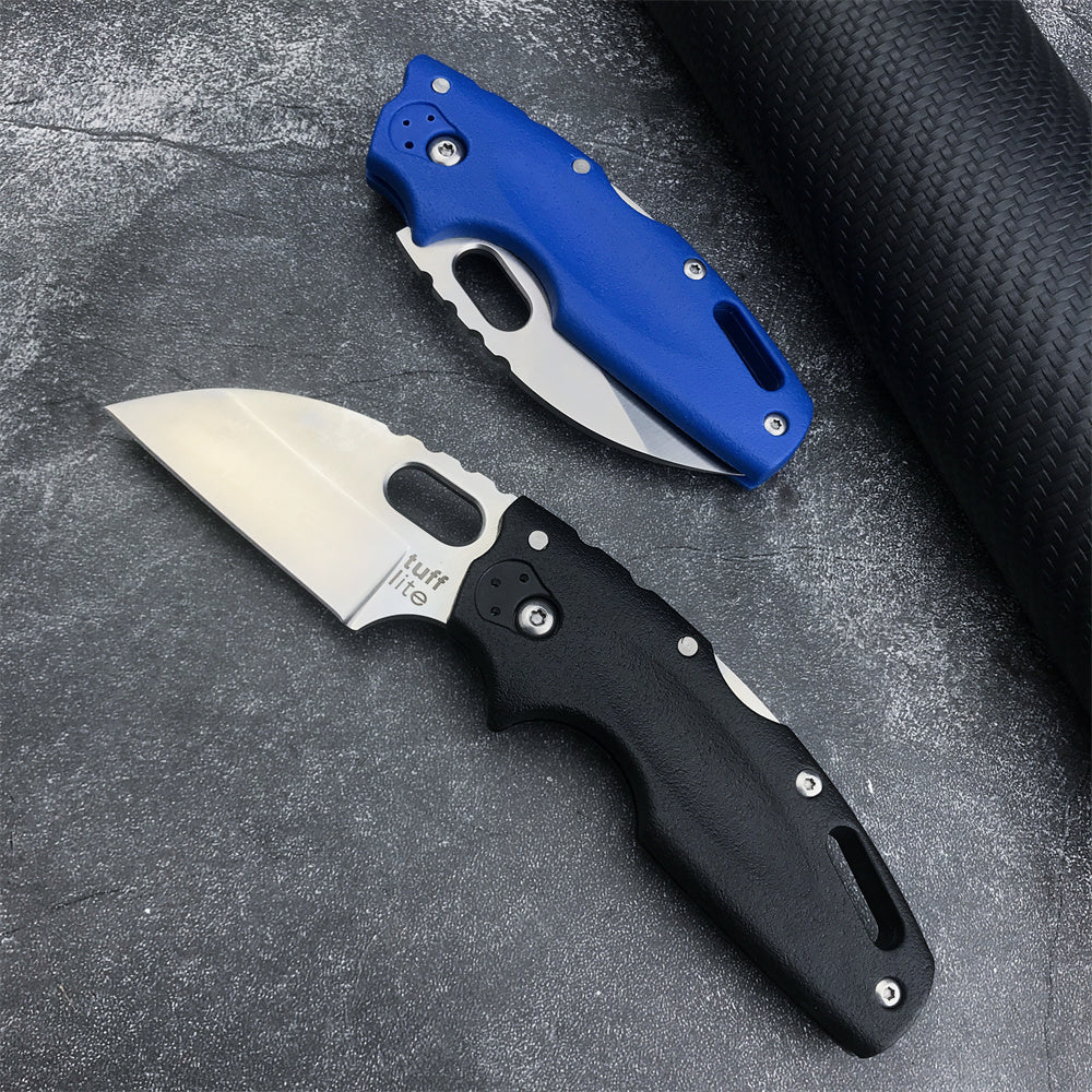 2024 Cold Steel 20LT Tuff Lite Back Lock Folding Knife 2.5" 440C Blade Nylon Glass Handle with Pocket Clip Portable Mini Outdoor Defense Pocket Tool