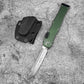 Halo V6  Single-Action OTF Automatic Knife - D2 Steel Blade T6 Aluminum Handle