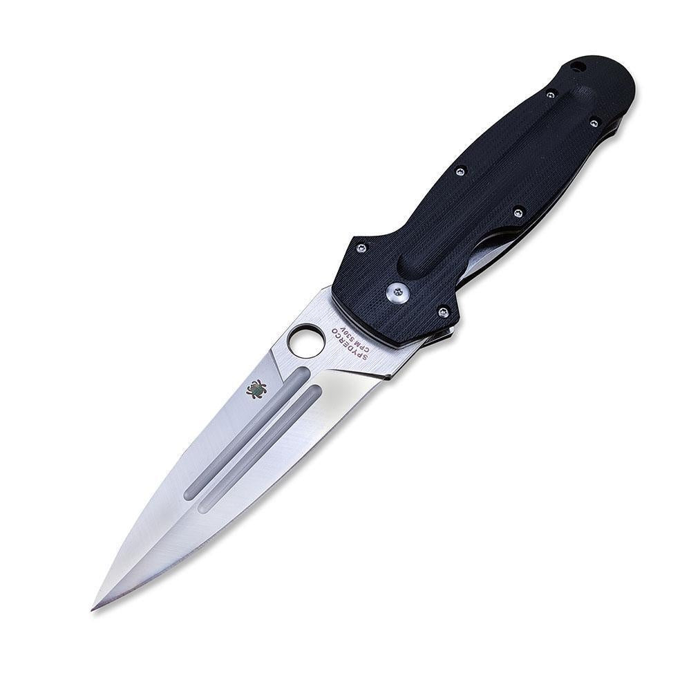 New Spyderco Pocket Folding Knife,CPM-S30V Steel Blade, G10 Tactical Handle Outdoor Portable Hunting Knife, Camping self-defense Rescue Knife