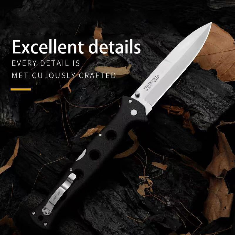 Cold Steel 10ACXC Counter Point XL Hunting Folding Knife 6 Inch Spear Point Forging Light Plain Blade Griv-Ex Handle Jackknife Cold Steel 26sxp 26s