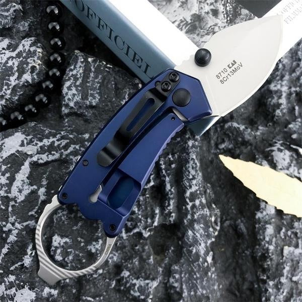 Newest Kershaw 8710 ANTIC Mini Pocket Folding Knife  Higher QualityTactical Knife Multi-hunting Outdoor Camping Hunting Survival Knives EDC Tools with Bottle Opener