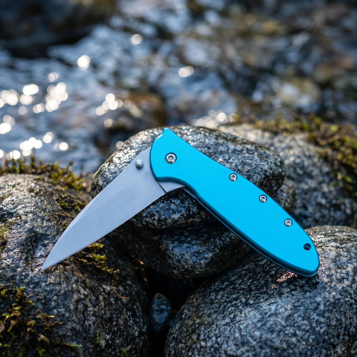 1660 Folding Pocket Knife 2.87" 8Cr13MoV Blade Flipper Opening Liner Lock Everyday Carry Utility Knife