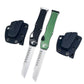 Halo V6  Single-Action OTF Automatic Knife - D2 Steel Blade T6 Aluminum Handle