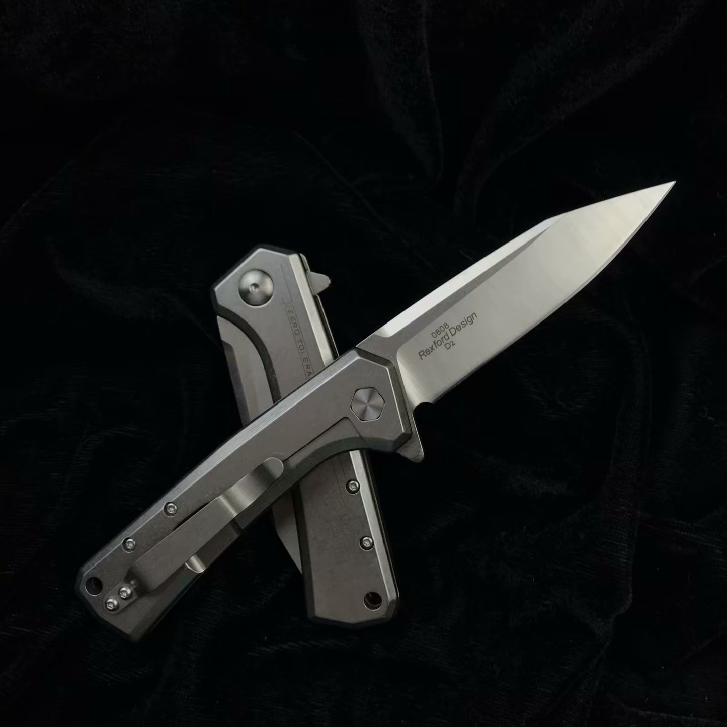 Zero Tolerance ZT New folding knife 58HRC stainless steel handle tactical knife bag camping tool quickly opens hunting knife survival knife