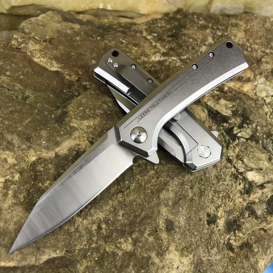 Zero Tolerance ZT New folding knife 58HRC stainless steel handle tactical knife bag camping tool quickly opens hunting knife survival knife