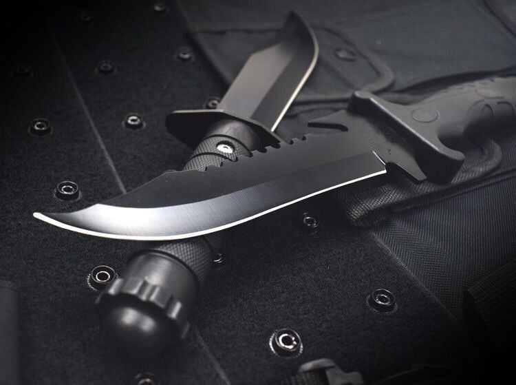 High Quality Tactical Fixed Blade Survival Knife Wilderness Combat Knives Essential Self-defense Tools Hunting Camping Knife Outdoor Army Dagger KNIFE