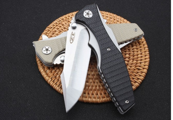 "9.64in" "ZT ZERO TOLERANCE ball bearing quick folding knife tactical spring assisted open folding rescue camping survival pocket knife"