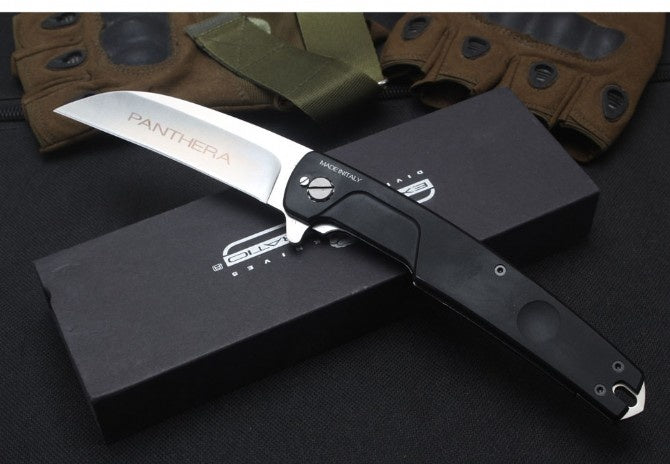 EXTREMA RATIO  3.543" tactical folding knife rescue hunting knife 6061-t6 aluminum alloy handle