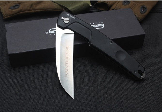 EXTREMA RATIO  3.543" tactical folding knife rescue hunting knife 6061-t6 aluminum alloy handle