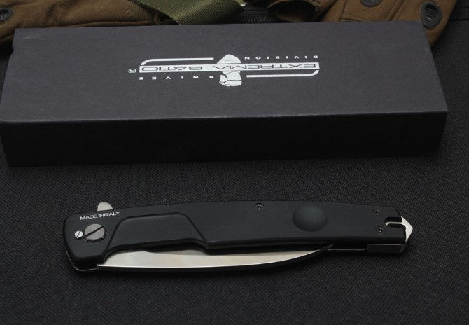 EXTREMA RATIO  3.543" tactical folding knife rescue hunting knife 6061-t6 aluminum alloy handle