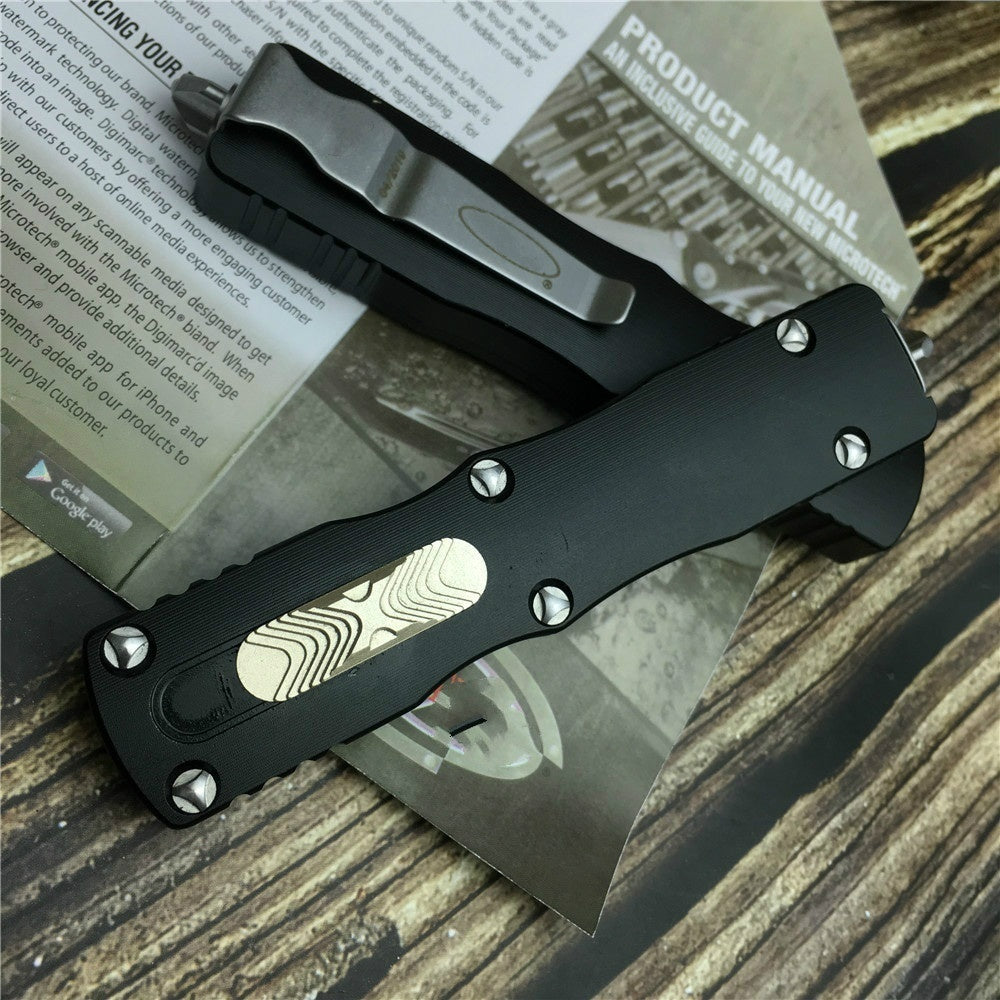 Microtech Marfione Dirac Delta OTF D/E quick open auxiliary knife dual action outdoor tactical pocket knife