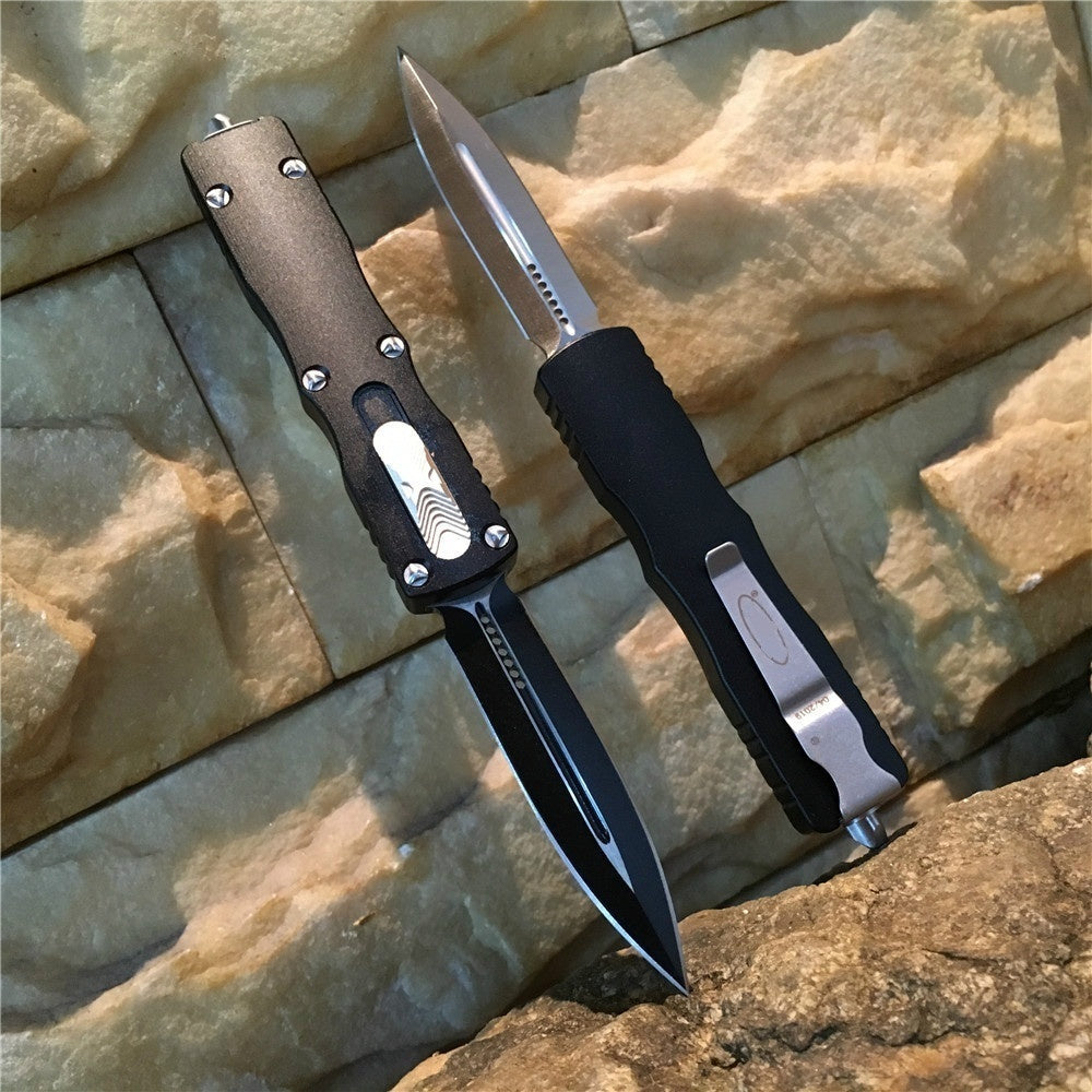 Microtech Marfione Dirac Delta OTF D/E quick open auxiliary knife dual action outdoor tactical pocket knife