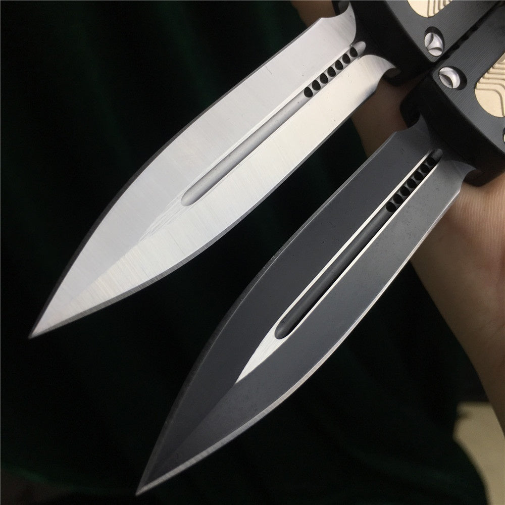 Microtech Marfione Dirac Delta OTF D/E quick open auxiliary knife dual action outdoor tactical pocket knife