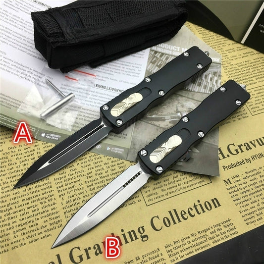 Microtech Marfione Dirac Delta OTF D/E quick open auxiliary knife dual action outdoor tactical pocket knife