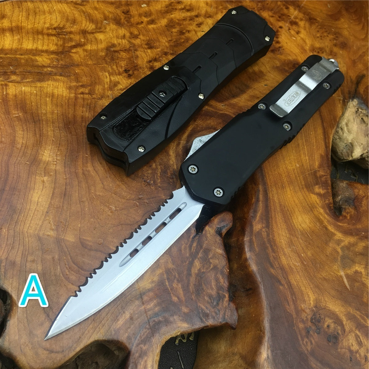NEW HOT Benchmade Dagger OTF AUTO Spring Assisted Tactical Knife Switchblade Outdoor Multitool Tanto Hunting Tools
