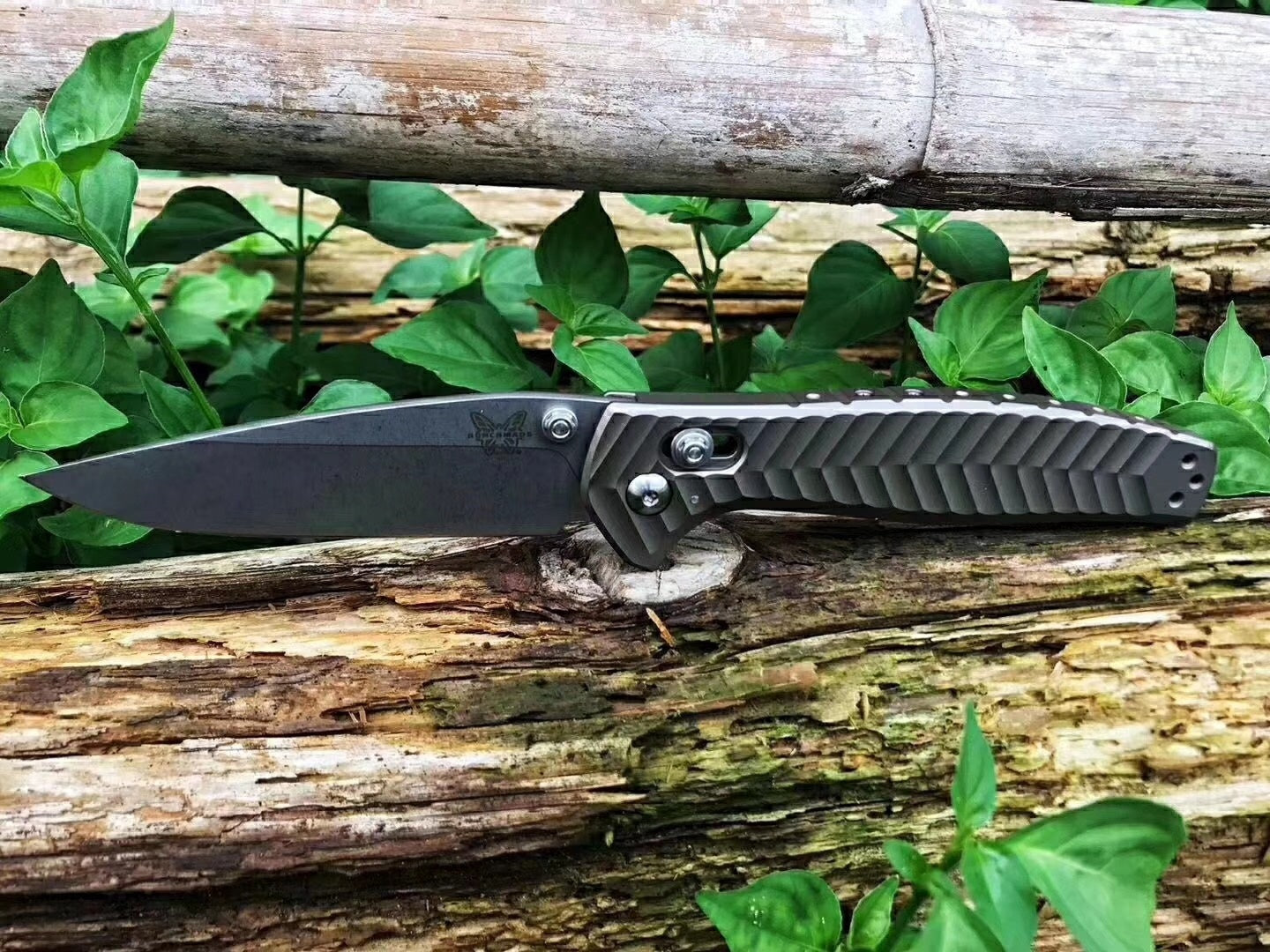 "Tactical Camping knife Benchmade 781 Anthem Folding Knife 3.5"" D2 Blade,Aluminum Handle Pocket Knife Survival Hunting Tools"