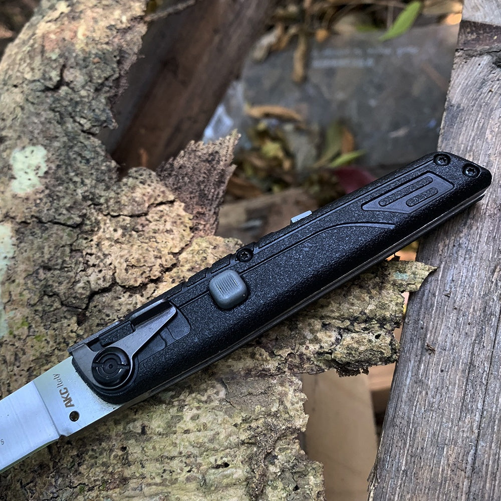 AKC ITALY LEVERLETTO Outdoor Hunting Pocket Knives Automatic of Assisting Spring Knife Survival Knife Camping Knife