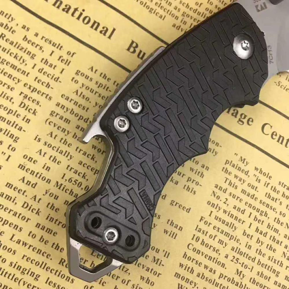 Kershaw 3800 Folding Pocket Knife 7Cr13 Steel Camping Knife Outdoor Mini keychain Knife EDC Multitool Small Knife Bottle Opener