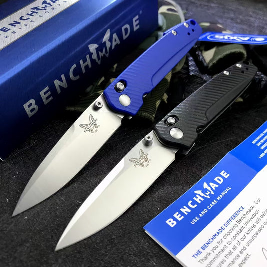 NEW Benchmade 485 Axis Assist Lock Folding Knife M390 Steel Nylon Glass Fibre Handle Outdoor Camping Hunting EDC Pocket Tools