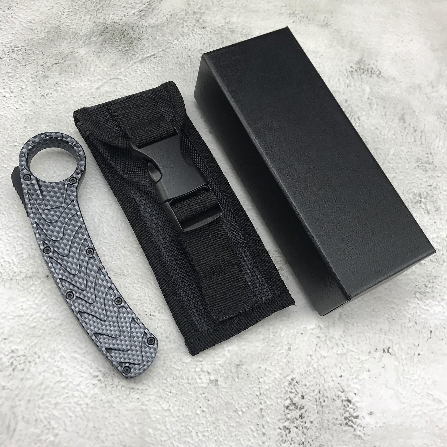 Survival Multi Tools Tactical Fixed Blade Knife Hunting Camping Neck Claw Knife