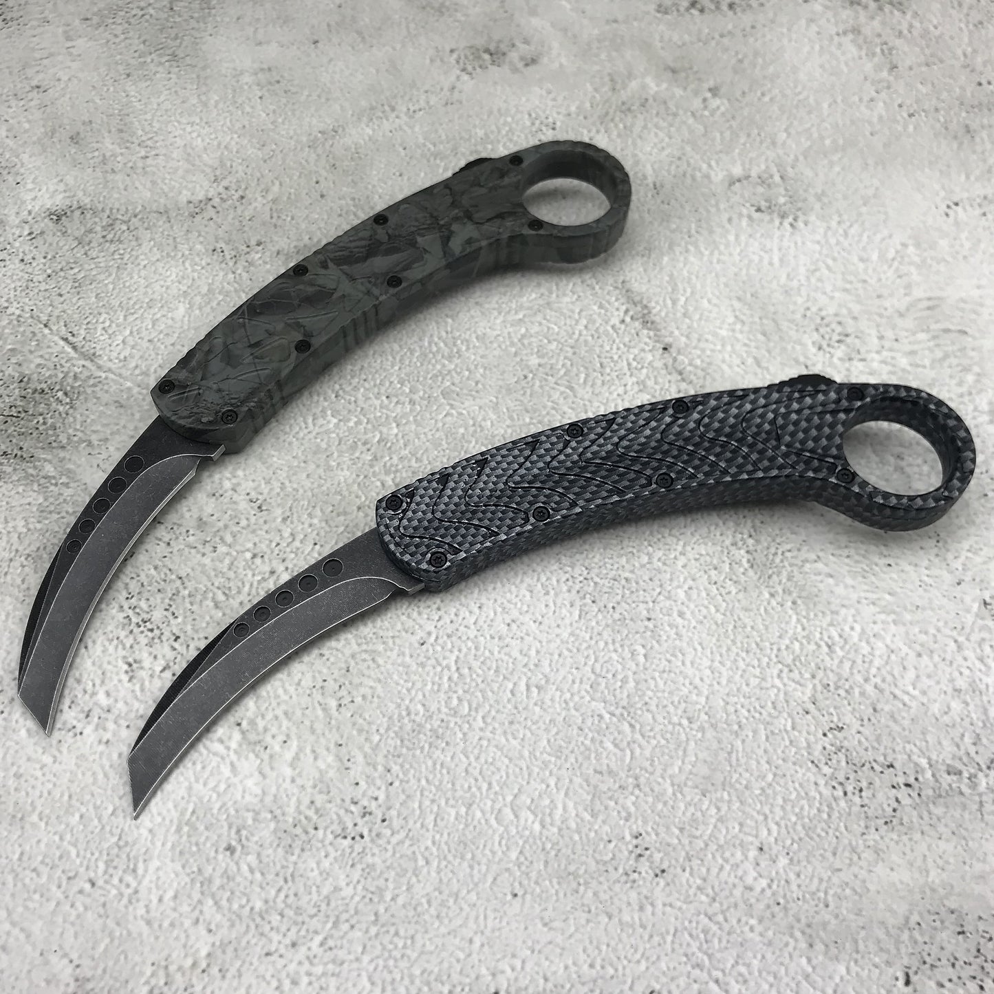 Survival Multi Tools Tactical Fixed Blade Knife Hunting Camping Neck Claw Knife