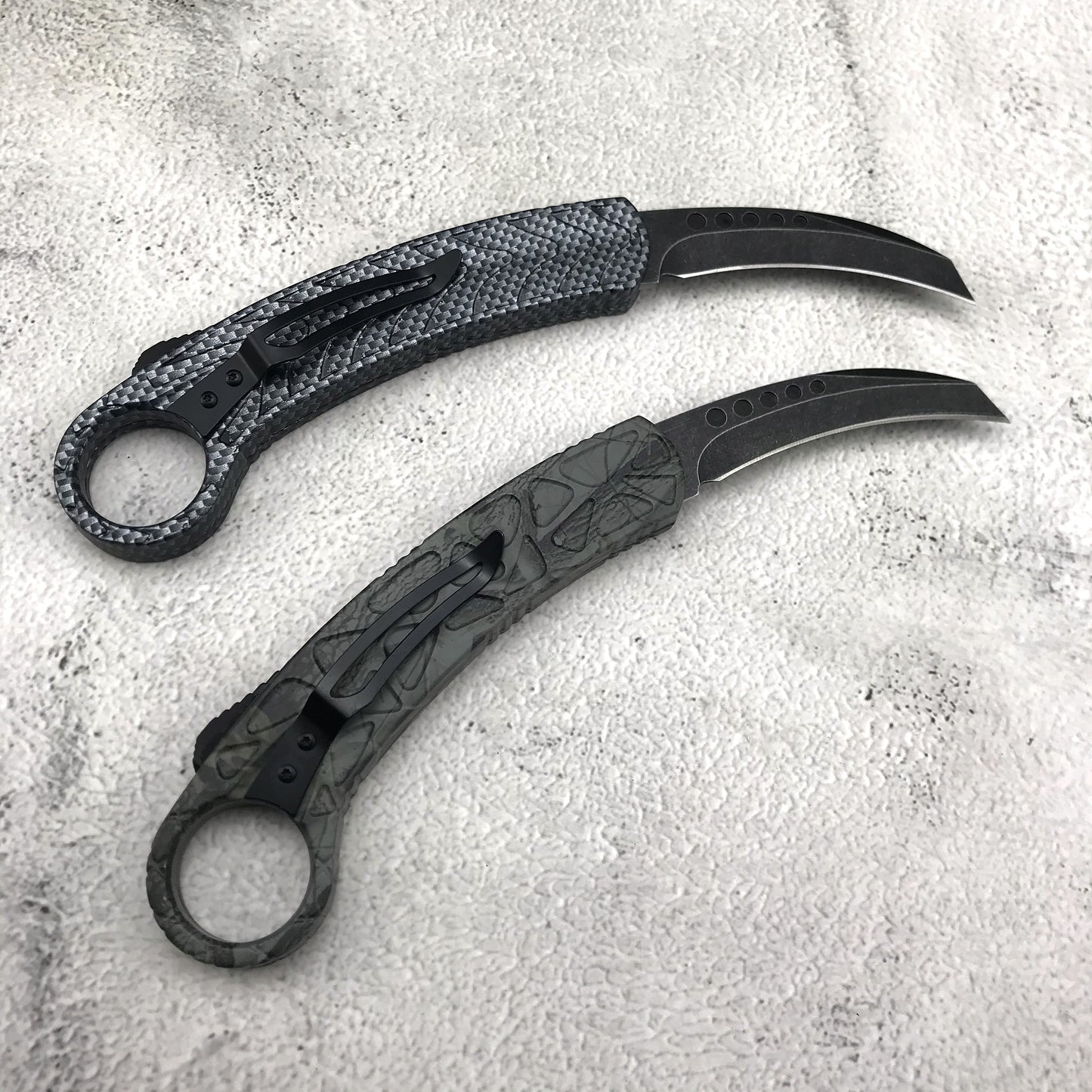 Survival Multi Tools Tactical Fixed Blade Knife Hunting Camping Neck Claw Knife