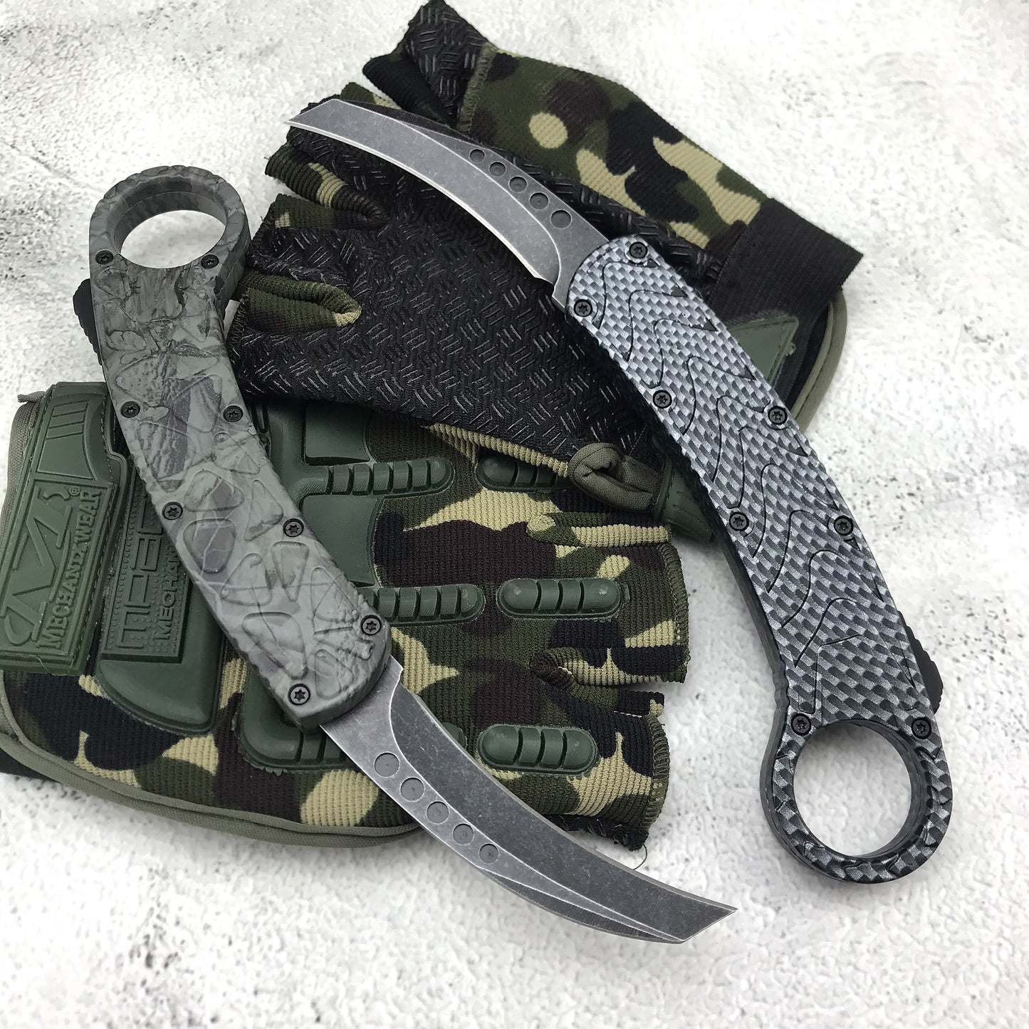 Survival Multi Tools Tactical Fixed Blade Knife Hunting Camping Neck Claw Knife