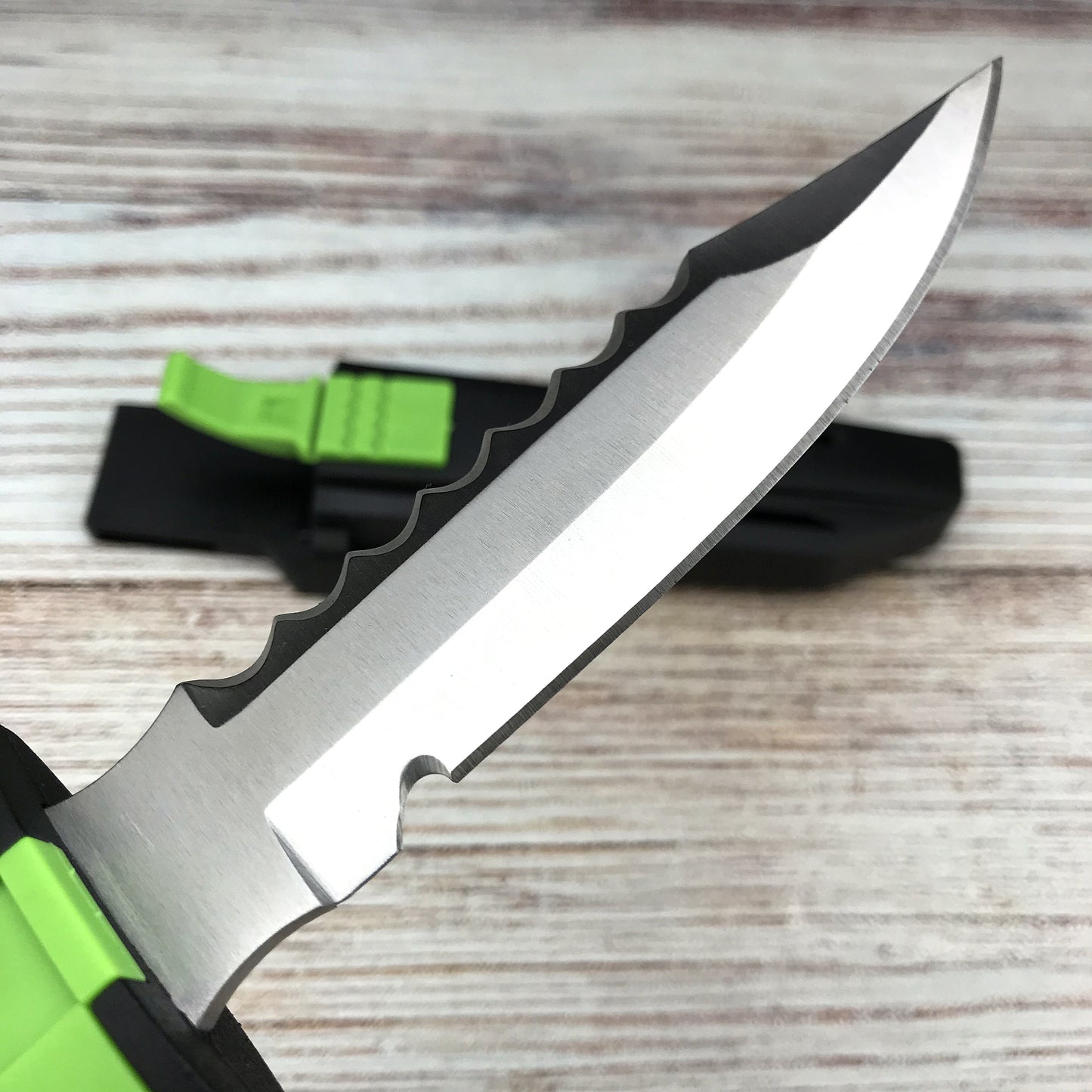 Navy Diving Knife 440C Stainless Steel Straight Knife ABS Handle Outdoor Survival Camping Knife Tactical Knife