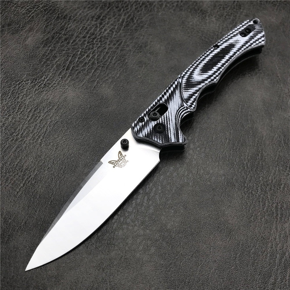 NEW Everyday Carry Knife Tactical Benchmade 615 Bugout AXIS Folding Knife S30V Satin Plain Blade Gift Box