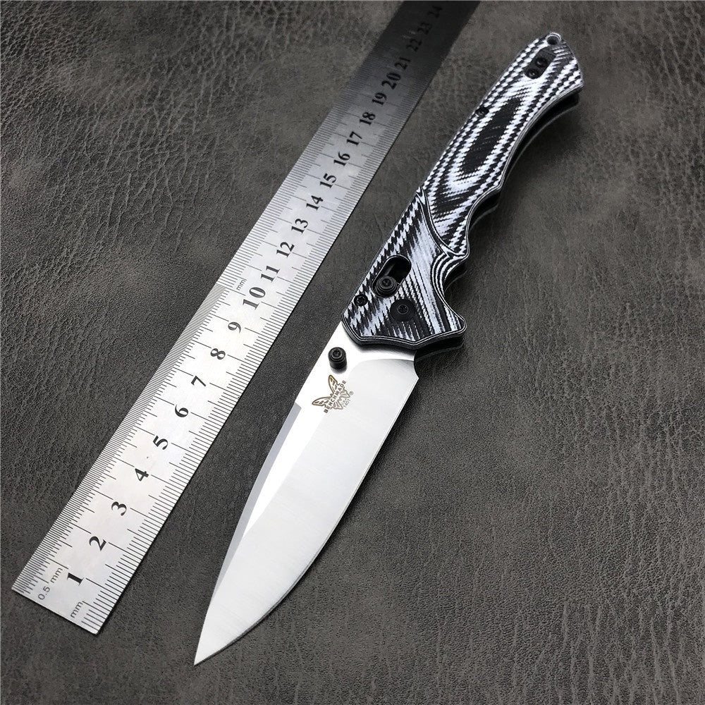 NEW Everyday Carry Knife Tactical Benchmade 615 Bugout AXIS Folding Knife S30V Satin Plain Blade Gift Box