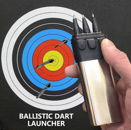 2021 New Upgrade Gift BALLISTIC DART GUN PISTOLA LAUNCHER Hunting Shooting Shooter Tactical Tool Silent Shooting Toy Self Defensive Weapons Outdoor Gear