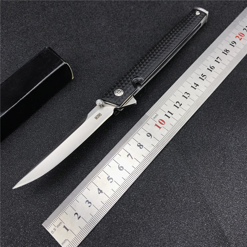 Tactical Spring Assisted Open Camping Survival Pocket Knife Nylon Glass Fiber CEO Gentleman's Folding Knife With Clip