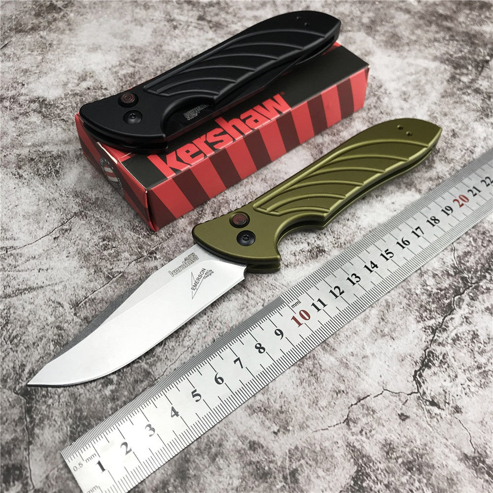 Kershaw 7600 Spring Assisted Automatic Knife Quick Opening Folding Pocket Knives Switchblade Hunting KNIFE EDC Tools