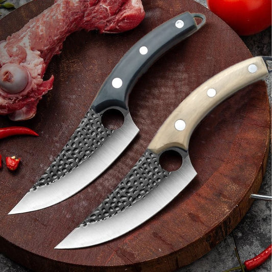 NEW Slaughtering Cutting Serbian Cleaver High-end Kitchen Chopping Boning Knife Outdoor Camping Scimitar Butcher Chopper Tools