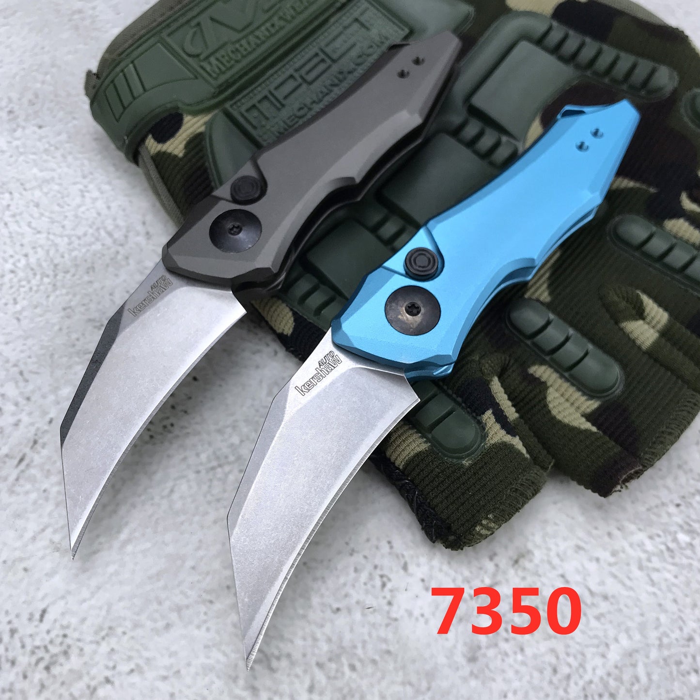 Kershaw 7250 7350 7550 7800 Automatic Knife Spring Assisted Knives Switchblade Spring transverse jump Knife Hunting Multitools