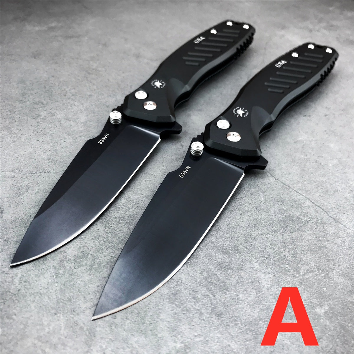 Spartan Folding Blades Pallas Drop Black PVD SF3BK KNIFE EDC Hunting Camping Pocket Knives