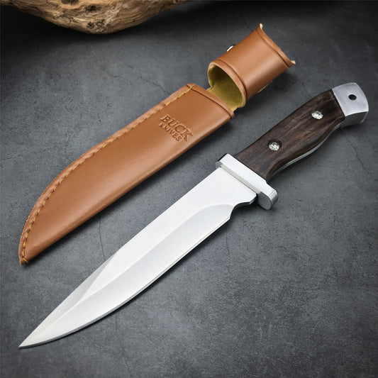 USA DESIGN BUCK 2008 Bayonet Tactical Dagger knives Camping Survival Knifes Outdoor Hunting RB Knive Self defense Full Tang Fixed Blade Bowie Knife