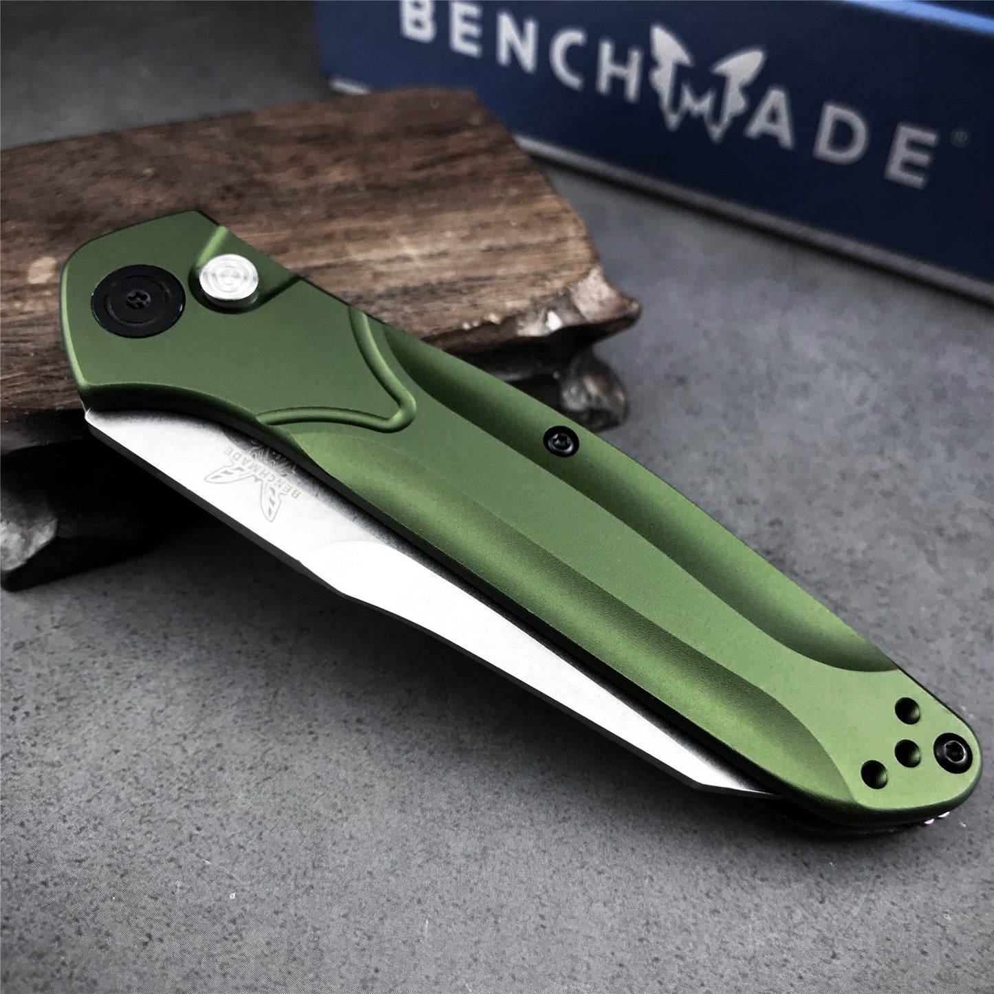 Benchmade 9400 Osborne AUTO Spring Folding Knife 3.4" S30V Blade,6061 T6 Aluminum Alloy Handle Tactical Spring Assisted Knives Camping Hunting Hand Tools