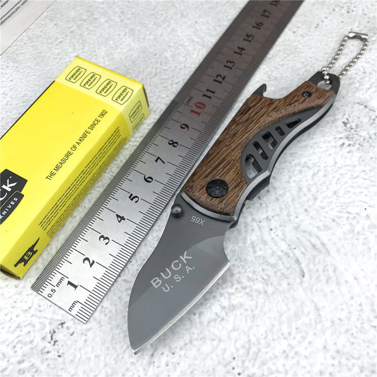 X61 X65 Mini Outdoor Survival Knife Multifunction Folding Knife Gift Box