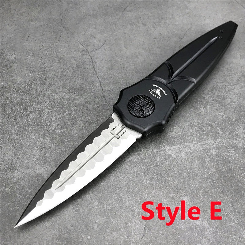 2021 NEW Russia Balance Opening Tactical Folding Knife Special Mode Opening Pocket Knife Aluminum Alloy Handle Outdoor Hunting Camping Rescue EDC Tools