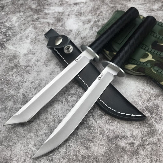 Tactical Fixed Blade Knife Wilderness Combat Knives Aluminium Alloy Handle Essential Self-defense Hunting Knife Outdoor Army Gift For Man