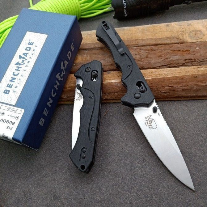 Benchmade Benchmade 615 One-Handed Opening Folding Knife Outdoor Camping Climbing Tactical Knife Cutting Tool Portable Survival Knife