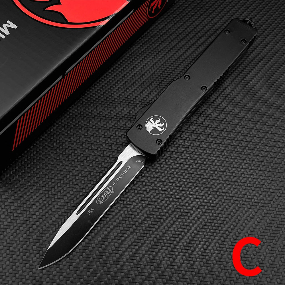 NEW Microtech UT70 Top Quality Adjustable Switchblade Flick Knife Tact –  HUAAO Trading Co., LTD