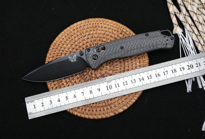 Carbon Fiber Handle Benchmade Bugout 535 CF Folding Knife Crucible CPM S90V Blade Tactical Military Combat Gear Outdoor Camping Knife